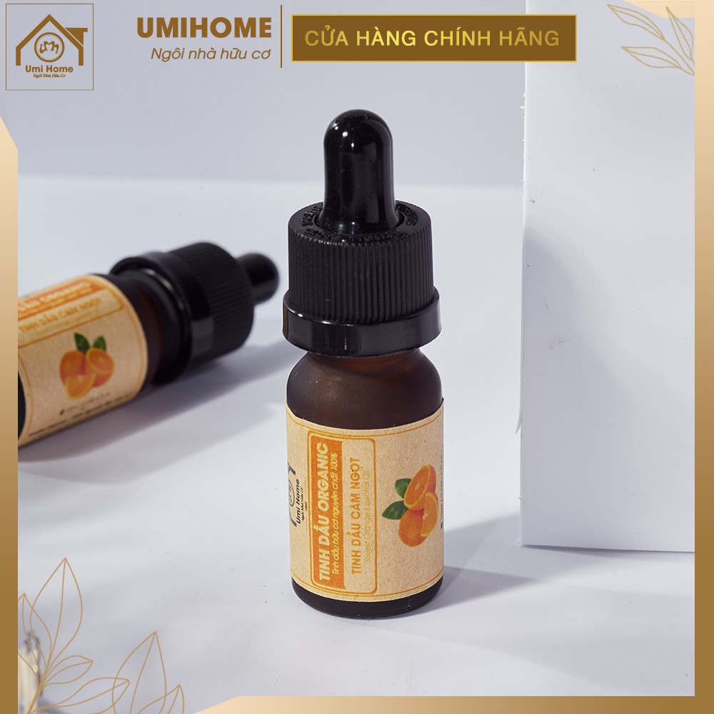 Tinh dầu Cam Ngọt hữu cơ UMIHOME nguyên chất 10ml