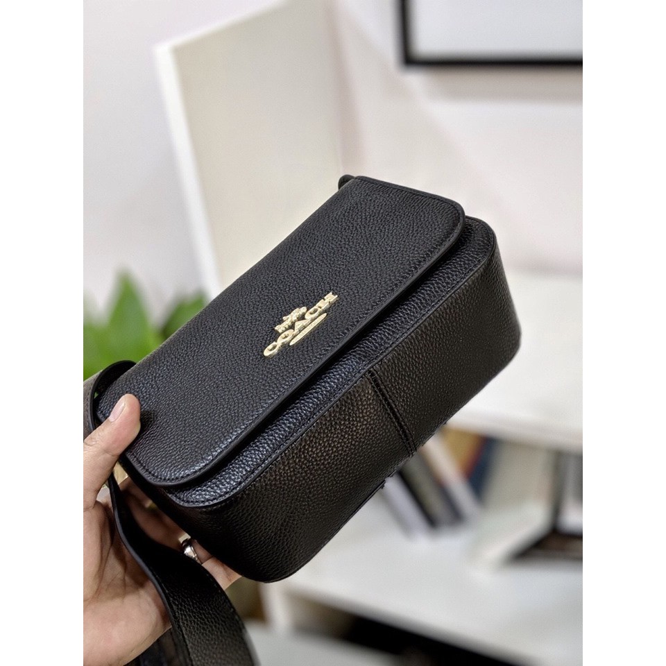 TÚI ĐEO CHÉO COACH F77979 MÀU ĐEN CHO NỮ