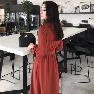 Váy dáng xoè kèm belt