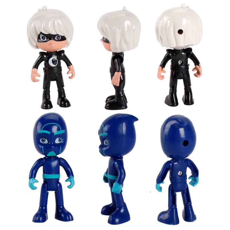 Bộ 6 Mô Hình Nhân Vật Hoạt Hình Pj Masks