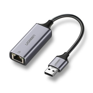 Cáp chuyển đổi USB 3.0 type C sang cổng mạng J45 thương hiệu Ugreen 50922 tốc độ đường truyền Gigabit 10/100/1000Mbps