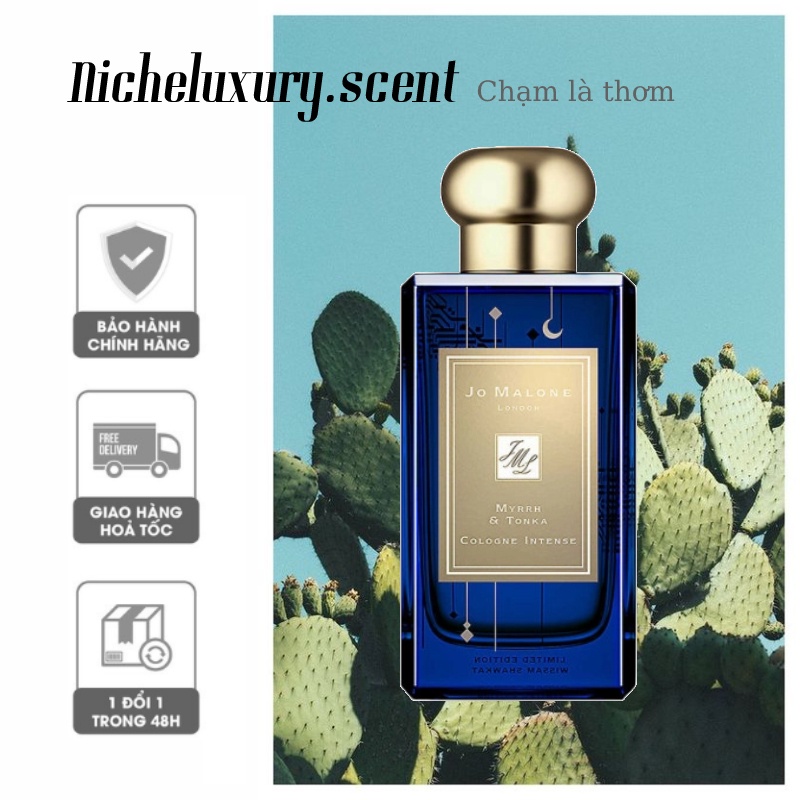 🅽🅸🅲🅷🅴 - Nước Hoa Jo Malone Myrrh & Tonka Cologne Intense (Liminted Colection) - 10ml