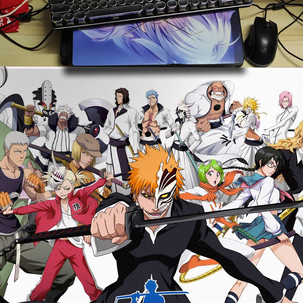 Tấm Lót Chuột Và Bàn Phím Máy Tính Bleach 03 700x300mm