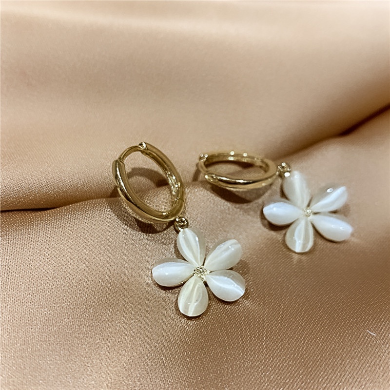 Bông tai hình đs Opal thiết kế dễ thương ngọt ngào Hàn Quốc cho nữ