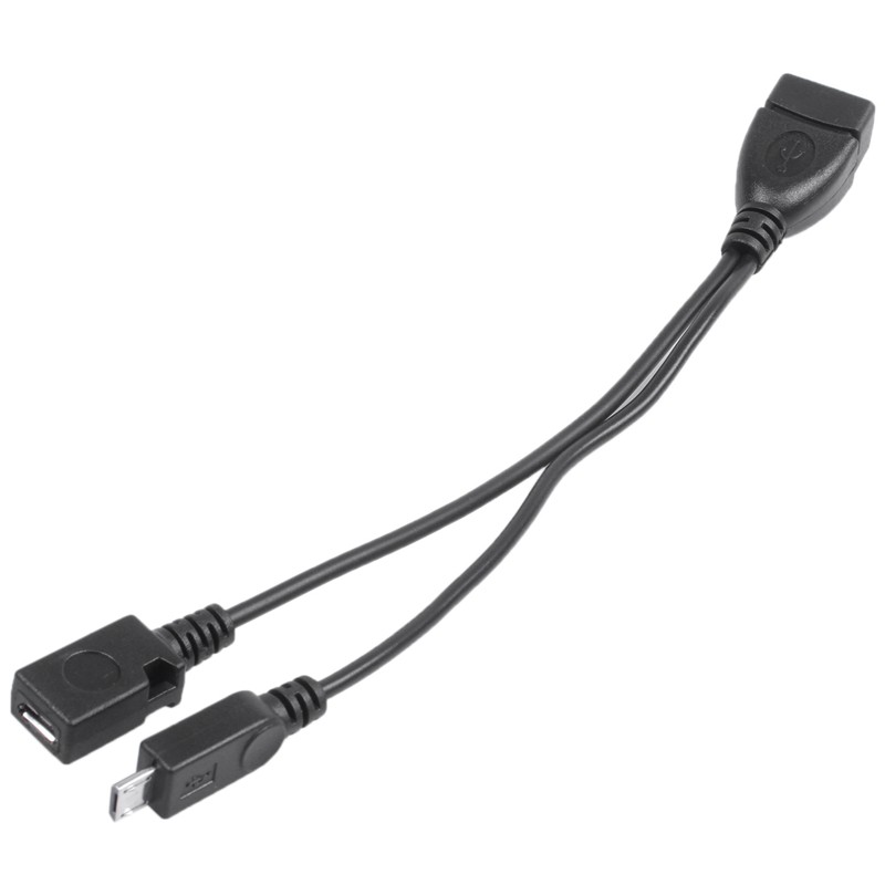 Cáp OTG kèm nguồn Micro USB cho Nexus 4 5 7 10 Galaxy Nexus&Samsung Galaxy S 3 III 4 IV 5 V