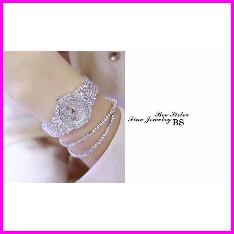 [Hàng xịn] [SIÊU GIẢM GIÁ] ĐỒNG HỒ NỮ CAO CẤP ĐÍNH ĐÁ FULL HIỆU BS 2020 | BigBuy360 - bigbuy360.vn