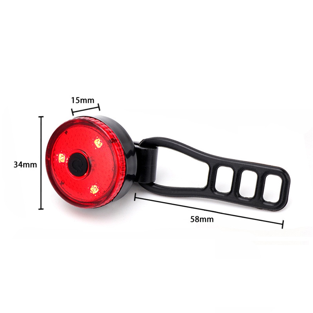 Bộ Đèn Pha LED Sạc USB Chống Thấm Nước An Toàn Cho Xe Đạp