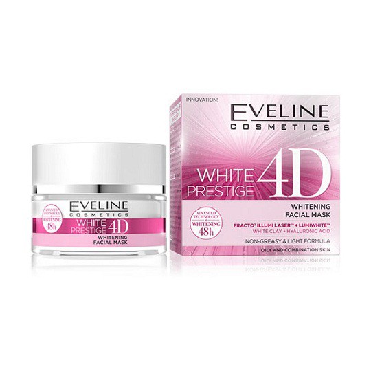 Kem dưỡng trắng da ngày Eveline White Prestige 4D 50ml ( mẫu mới)