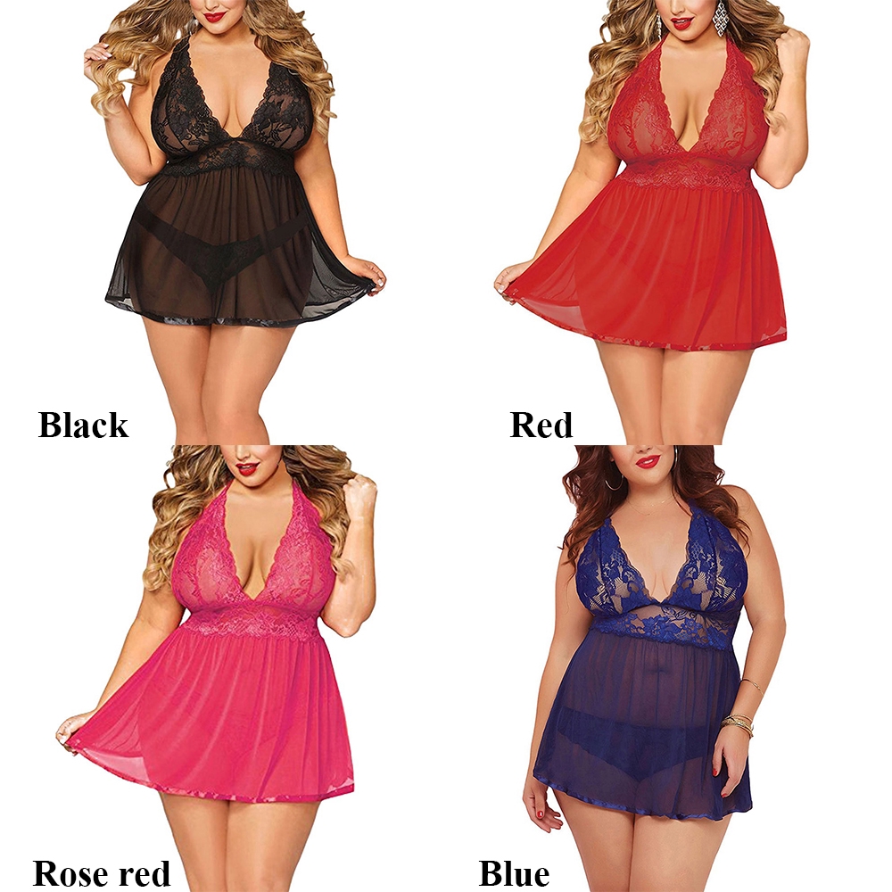 Đầm ngủ ren hoa thiết kế quyến rũ cho phái nữ