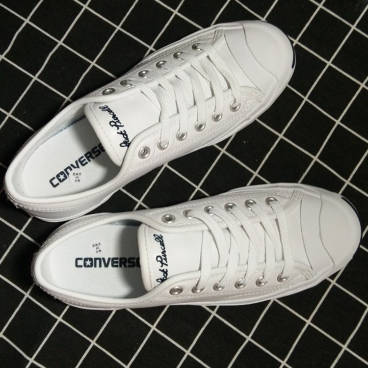 Giày CONVERSE Jack Lp L / S Đế Da Mỏng 2 Màu Sắc Chọn Lựa 154152C1