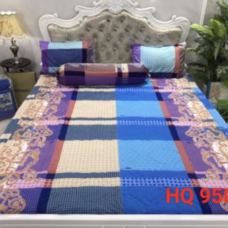 Bộ Drap Thun Hàn Quốc mát lạnh 4 món (Inbox nhiều mẫu lựa chọn)