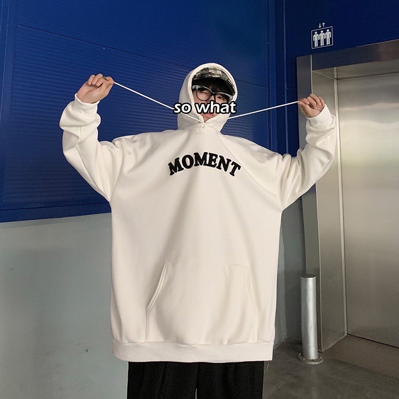 Áo nỉ trùm đầu , áo hoodies nam nữ phong cách unisex chất vải nỉ cao cấp , họa tiết basic dễ phối đồ | BigBuy360 - bigbuy360.vn