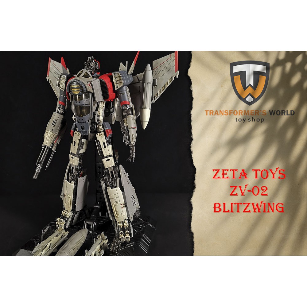 Mô hình Zeta Toys ZV-02 ZV02 Blitzwing Transformers Movie 2018