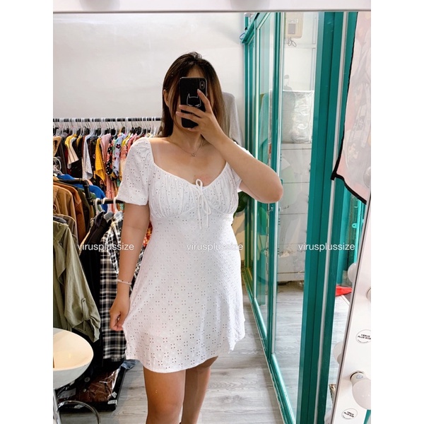 Đầm primark trắng bigsize