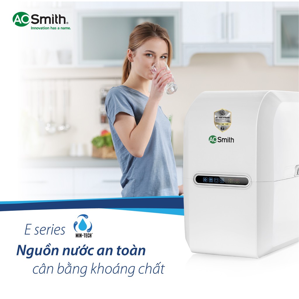 Máy Lọc Nước AOSmith E2 Bù Khoáng