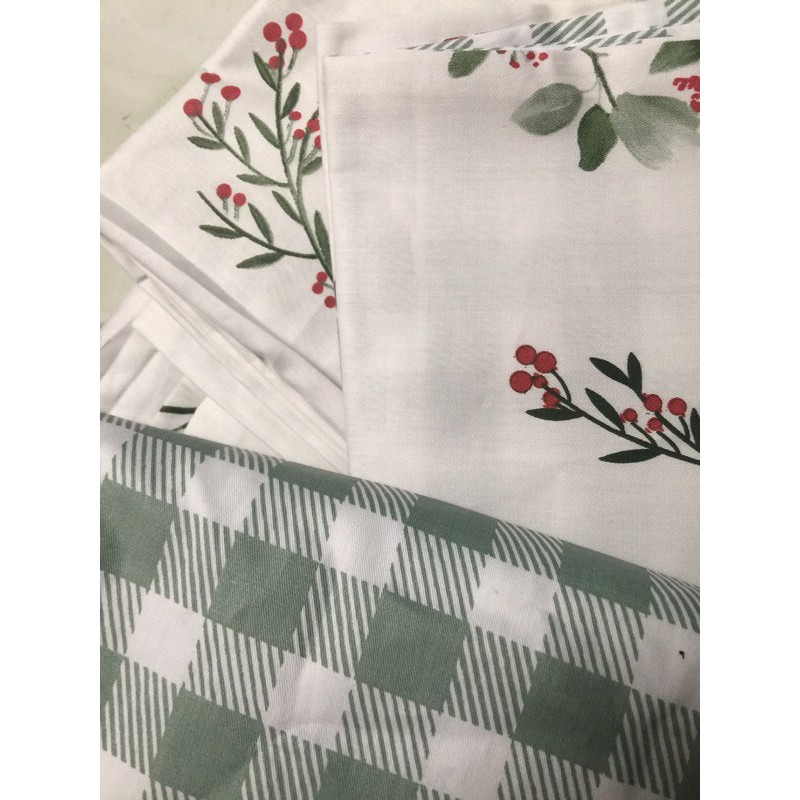 Set chăn ga và vỏ gối cotton living hoa nhí mát mịn