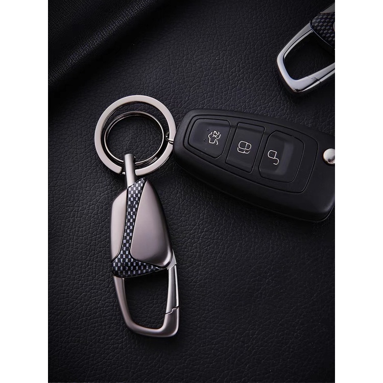 Móc khóa xe ô tô, xe máy Jobon ZB-190 Kim loại cao cấp chống han gỉ, chống va đập cực tốt