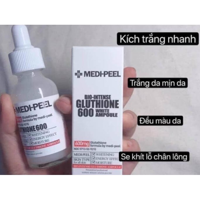 COMBO Dưỡng Trắng MEDI PEEL Glutathione Kem Dưỡng Cream Serum Tinh Chất Ampoule Medi Peel | BigBuy360 - bigbuy360.vn