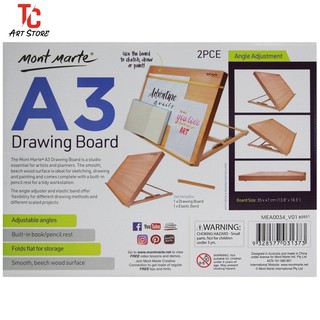 Bảng vẽ để bàn MONT MARTE A3 chân thông minh (MEA0034)