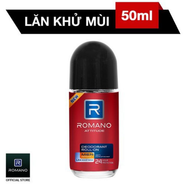 Lăn khử mùi Romano 50ml