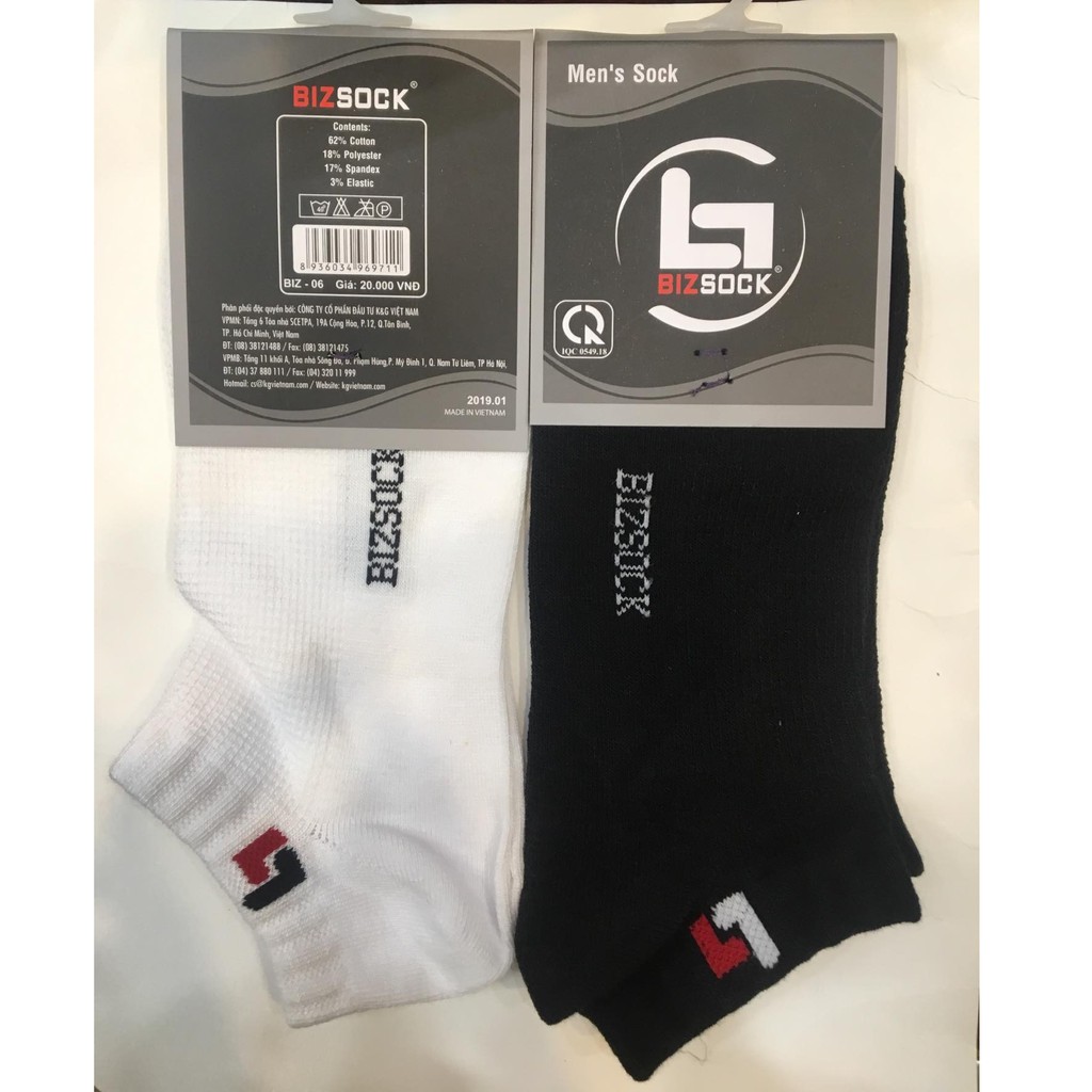 Tất nam cổ ngắn, vớ nam ⚡BIZSOCK⚡ Chất liệu cotton mềm mại, mịn màng, chống hôi Chân, hàng Việt Nam CHẤT LƯỢNG - BZ-06