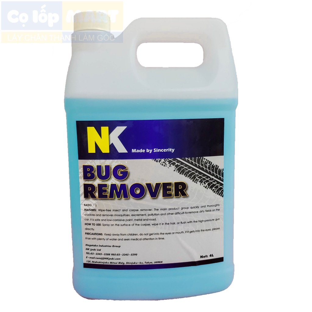 Dung Dịch Vệ Sinh Thiêu Thân, Nhựa Cây NK 4L