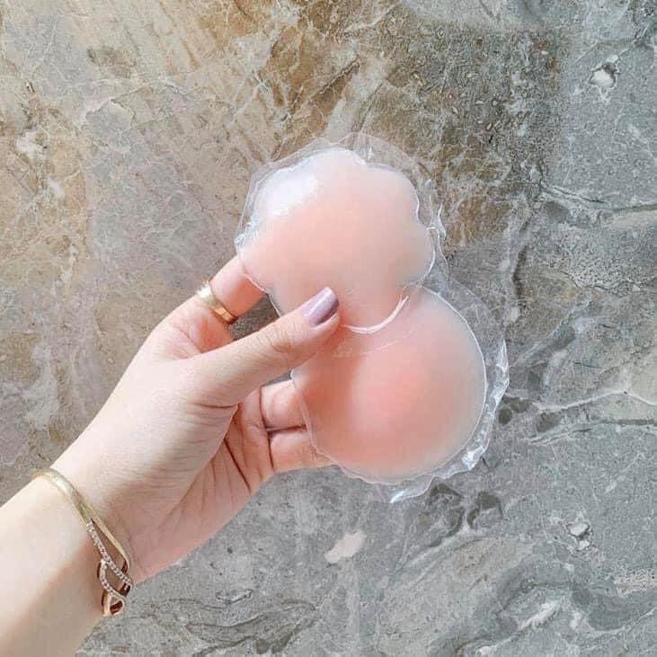 Hộp dán ngực silicon 10 miếng mẫu mới vỏ hồng ( dán titi vỏ hồng )