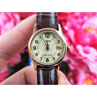 Đồng hồ nữ casio ltp-v002gl-9budf chính hãng