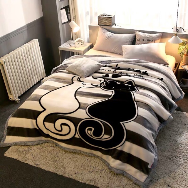 Chăn nhung mùa thu đông