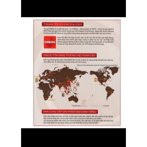Dầu nhớt xe máy chính hãng eneos nhật bản