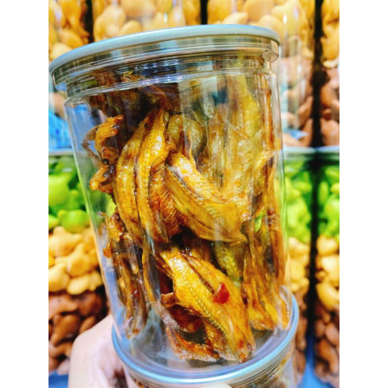 hủ pet-150gr cá mai siêu giòn