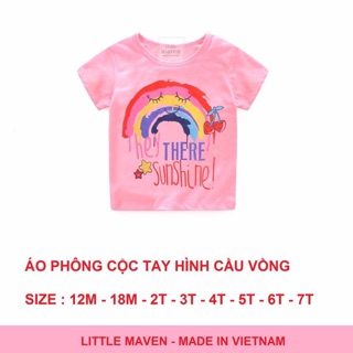 Áo little maven bé trai, bé gái