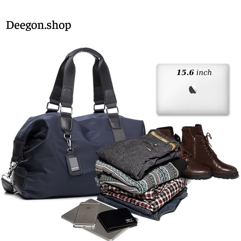 Túi Xách Tay Du Lịch Đẹp,Túi Đeo Chéo Du Lịch Nam Nữ Có 5 Nút Đế Dưới Bảo Vệ Đáy Siêu Chống Nước Mã CC1