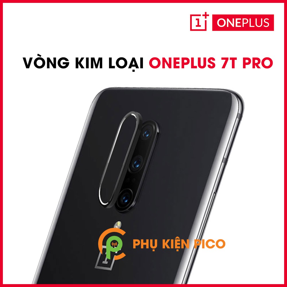 Vòng bảo vệ camera Oneplus 7T Pro - Ốp viền camera Oneplus 7T Pro chống xước bảo vệ camera màu đen