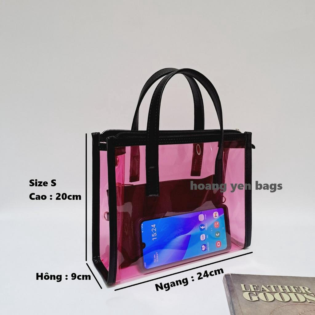 Túi nhựa trong suốt đựng được laptop ,tập A3;A4