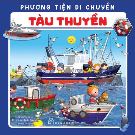 Sách NXB Trẻ Phương tiện di chuyển. Tàu thuyền