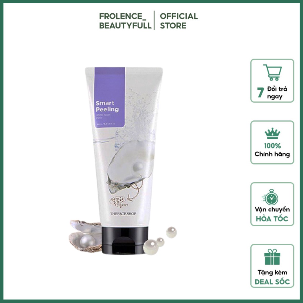 Tẩy Da Chết Ngọc Trai - White Jewel PeelingThe Face Shop Smart Peeling 120ml