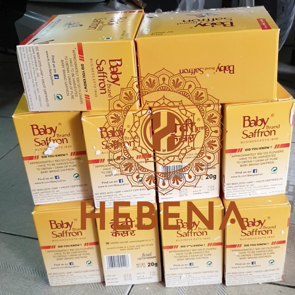 Date 10/2022 - Nhụy hoa nghệ tây 1g - Baby Saffron (SPK) - hebenastore | BigBuy360 - bigbuy360.vn