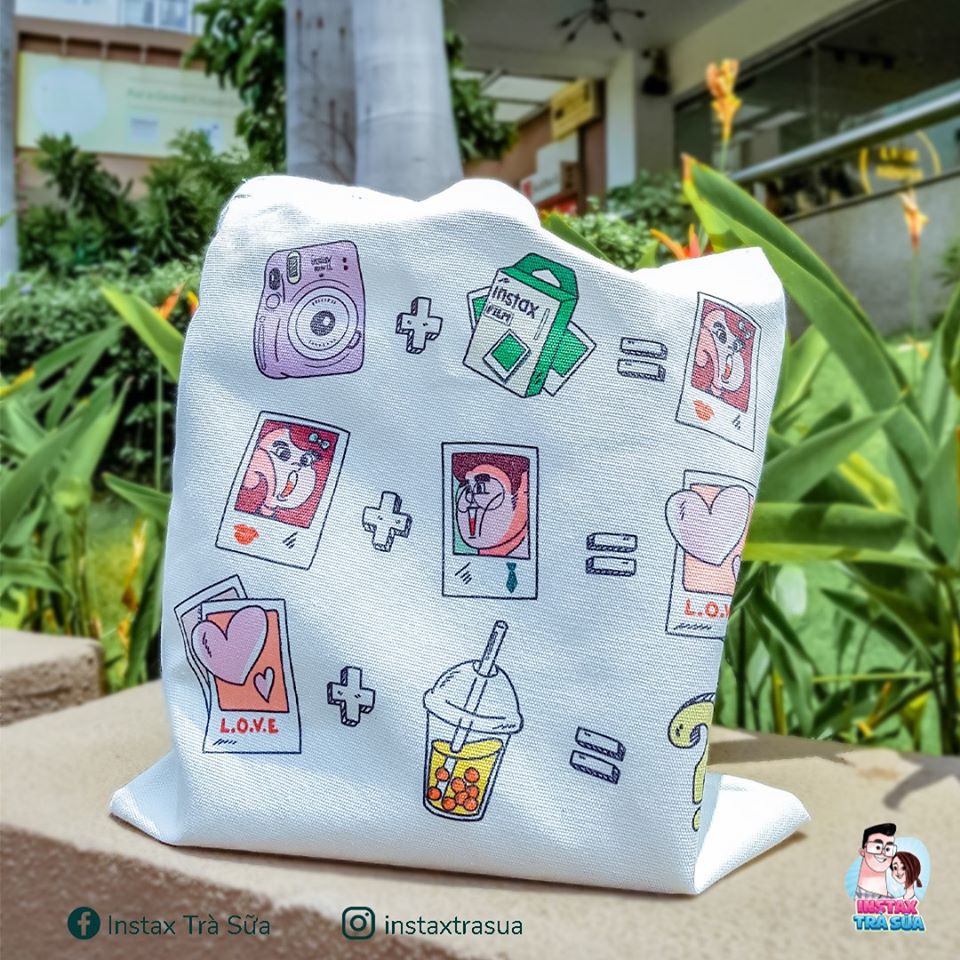 JOURNEY TOTE BAG - Instax Trà Sữa Exclusive Merchandise