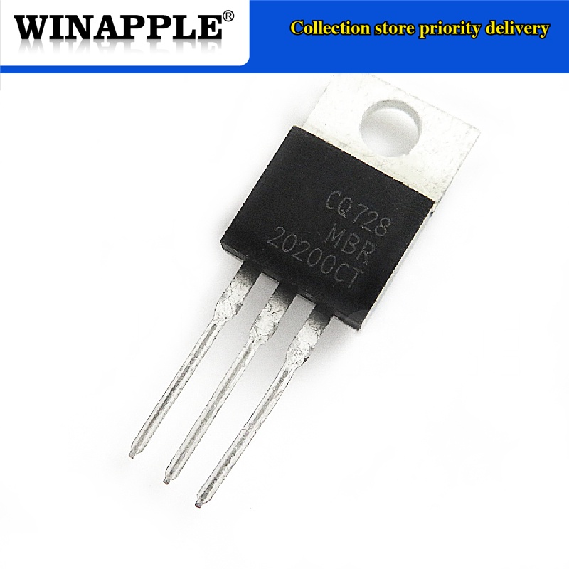 Set 10 linh kiện điện tử MBR20200CT TO220 MBR20200 TO-220 20200CT