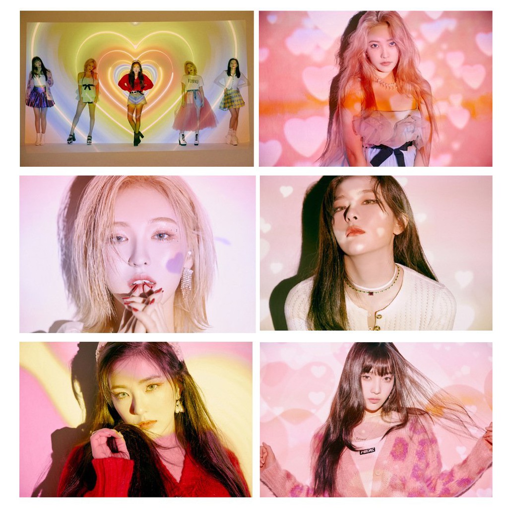 Bộ thẻ card in hình nhóm nhạc REDVELVET ver The ReVe Festival: Finale idol kpop thần tượng hàn quốc xinh xắn độc đáo