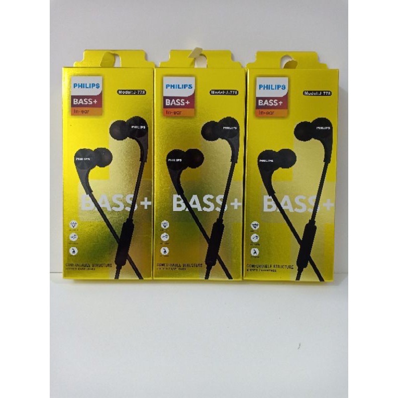 Tai Nghe Bass + Mic Philips J-778 J 778