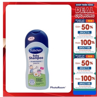 BUBCHEN  BABY SHAMPOO - DẦU GỘI CHO BÉ - ĐỨC -200ml