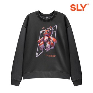Áo Sweater Nỉ Bông Toys Xám