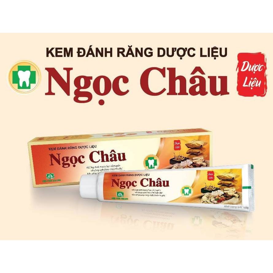 Kem đánh răng Ngọc Châu 100g CHÍNH HÃNG