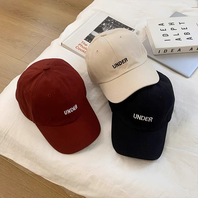 Mũ Lưỡi Trai Vải Mềm In Chữ Thời Trang Cho Nam Và Nữ