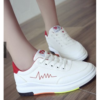 Giày nữ giày thể thao nữ màu trắng sneaker nữ 2591