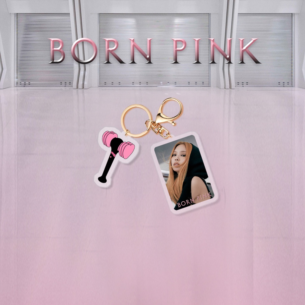 Móc Khóa Nhựa Acrylic In Hình Thành Viên Nhóm Nhạc Blackpink