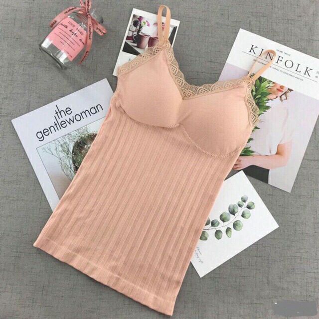 ÁO BRA VIỀN REN DÁNG DÀI