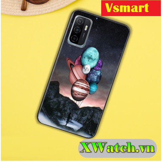 Ốp lưng dẻo TPU Vsmart Star 5 Joy 3 Active 3 Star 3 Vsmart Star 4 in hình vũ trụ P3